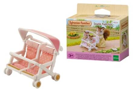 Sylvanian Families Dubbele Kinderwagen