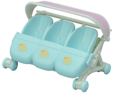 Sylvanian Families Playset Sylvanian Families The Triple Stroller