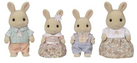 Sylvanian Families Sylvanian Families® Minipoppen Familie Creme Konijn Kleurrijk