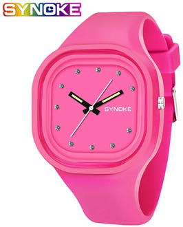 SYNOKE Boys Student Colorful Waterproof Sports Watch Men Brand Women Unique Silicone LED Digital Date Wrist Watches Clock