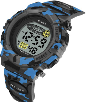 SYNOKE Kids Children Digital Electronic Watch LED Watches Stop Watch Clock For Boys Girls Waterproof Watches Relogio Infantil
