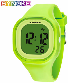 SYNOKE Kids Watches LED Fashion Sport Watch Colorful Children Digital Watch Boys Girls LED Watch Waterproof Gift Alarm Relógio