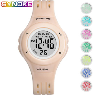 SYNOKE Watch for Kids Children Watch Child Education Watch Chronograph Digital Sport Water Resistant Gift for Kids Girl Boys