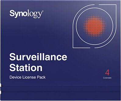 Synology Camera Licentie 4 Pack