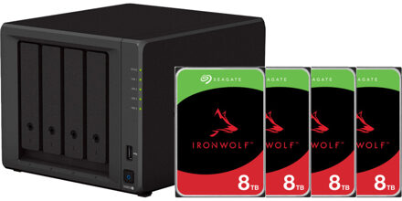 Synology DiskStation DS923+ incl. 4x Seagate IronWolf 8 TB harde schijf NAS