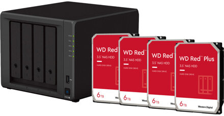 Synology DiskStation DS923+ incl. 4x WD Red Plus 6 TB harde schijf NAS
