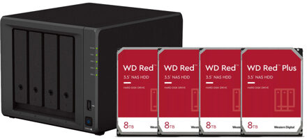 Synology DiskStation DS923+ incl. 4x WD Red Plus 8 TB harde schijf NAS