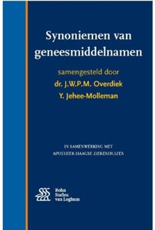 Synoniemen van geneesmiddelnamen - Boek J.W.P.M. Overdiek (9036815002)