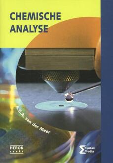 Syntax Media Chemische analyse - Boek A.G.A. van der Meer (9077423966)