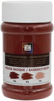 Synthetisch Pigment Voor Gips En Pleister Baskenrood 250ml