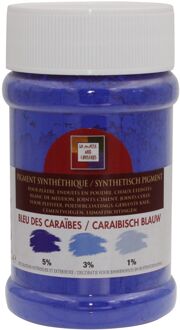 Synthetisch Pigment Voor Gips En Pleister Caraïbisch Blauw 250ml
