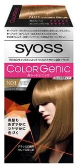 SYOSS Colorgenic Milky Hair Color N01 Lucent Beige 1 Set