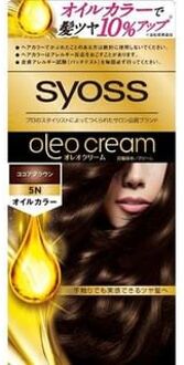SYOSS Oreo Cream Hair Color 5N Cocoa Brown 1 Set