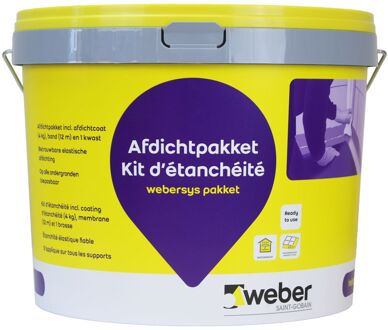 sys pakket 4,5 kg compleet kimband afdichtpakket