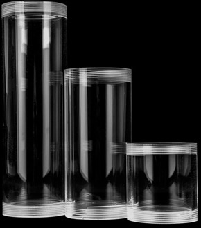 Syscooling water cooling reservoir OD 60mm acrylic water tank length 65 130 190mm pump fitting