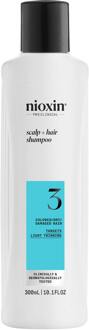 System 3 Cleanser 300ml - Normale shampoo vrouwen - Voor Beschadigd haar/Droog haar/Gekleurd haar