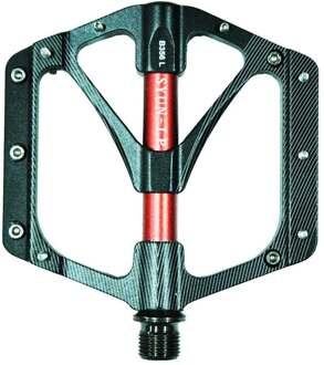 SYUN-LP licht gewicht B356 rood zwart vervangen pinnen Plat vorm afgedicht lager CNC aluminium mtb fiets pedalen