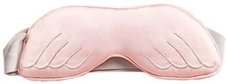 Szblaze Grafeen Verwarmde Oogmasker Usb Slapen Maskers Verstelbare Temperatuur Draagbare Comfortabel Voor Wallen Droge Ogen roze