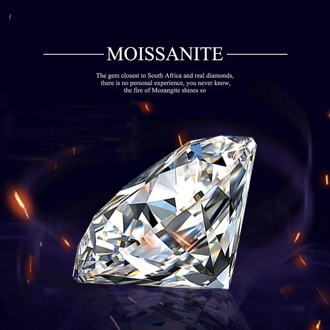 Szjinao Real Loose Stone Moissanite Diamond 9mm 3ct D Color VVS1 Undefined Gemstone Round Excellent Cut For Diamond Ring Jewelry