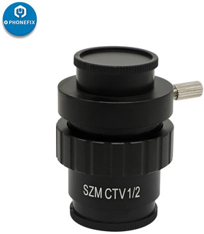SZMC TV1/2 TV1/3 CTV C-Mount Adapter for Microscope Industrial Digital Trinocular Microscopio Camera Replacement Accessories