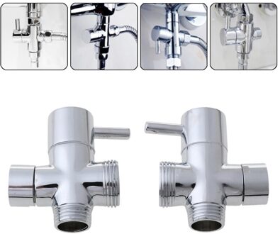 T-Adapter 3 Manieren Valve Voor Omstelling Bad Wc Bidet Sproeier Douchekop Dls Homeful