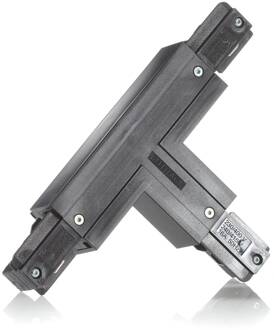 T-connector installatie aarde Innes links zwart