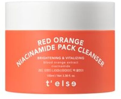 T'else Red Orange Niacinamide Pack Cleanser 100ml