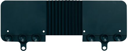 T # Keuken Water Splash Guard Sink Water Splash Proof Behoud Plaat Met Bijgevoegde Sucker Keuken Afwas Baffle Board donker blauw