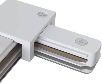 T-koppeling rail, 1-fase railsysteem, wit