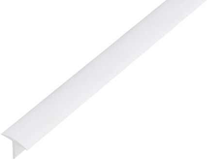 T-profiel - Pvc Wit - 25x18x2mm 1m