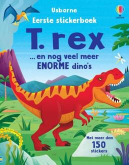 T-Rex En Andere Enorme Dinosaurussen - Eerste Stickerboek