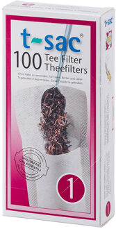 T-Sac theefilter nr. 1 (100stuks)