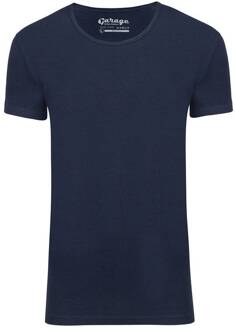 T-shirt 1-Pack Body Fit Diepe Ronde Hals Navy (0205N)