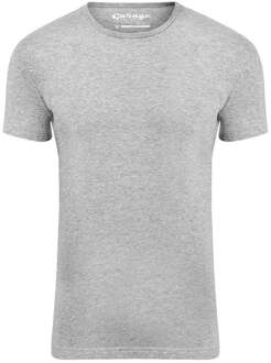 t-shirt 1pack body fit ronde hals grijs (0201N)