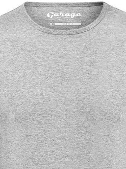 t-shirt 1pack body fit ronde hals grijs (0201N)