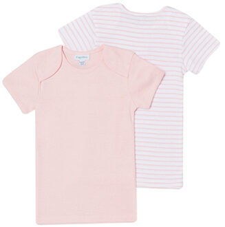 T-shirt 2-pack Pink Dogwood Roze/lichtroze