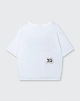 T-shirt 20-744-6201 - maat L Ecru