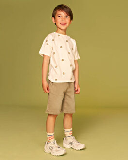 T-shirt 26107611 - maat 116 Ecru