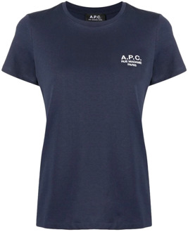 T-shirt A.p.c. , Blue , Dames - M,S,Xs