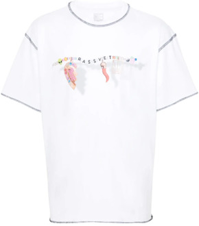 T-shirt Armband in Wit Rassvet , White , Heren - Xl,L,M