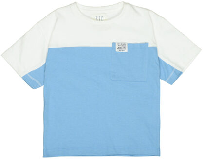 T-Shirt b right sky Blauw - 116/122