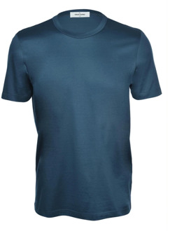 t-shirt blauw Gran Sasso , Blue , Heren - 2Xl,Xl,L,M,3Xl