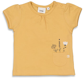 T-shirt Bloom Okergeel - 68