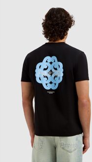 T-shirt Bold Emblem Black  XL Zwart