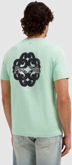 T-shirt Bold Emblem Mint  L Groen