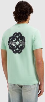 T-shirt Bold Emblem Mint  M Groen