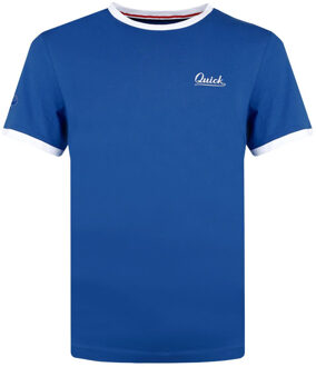 T-shirt captain konings/wit Blauw - 4XL