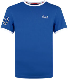 T-shirt captain konings/wit Blauw - L