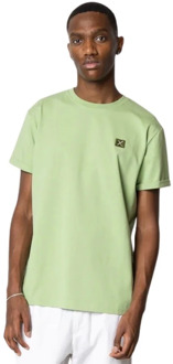 T-Shirt- CC Basic TEE S/S Clean Cut , Green , Heren - 2Xl,Xl,L,M,S