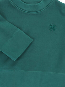 T-shirt clover green voor meisjes in de kleur Groen - 140